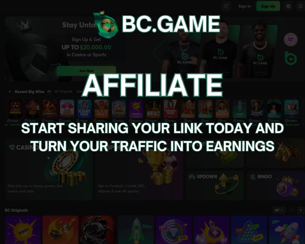 BC Game Affiliate