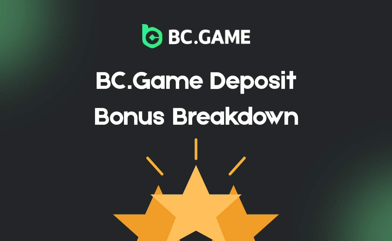 BC.Game Deposit Bonus Breakdown