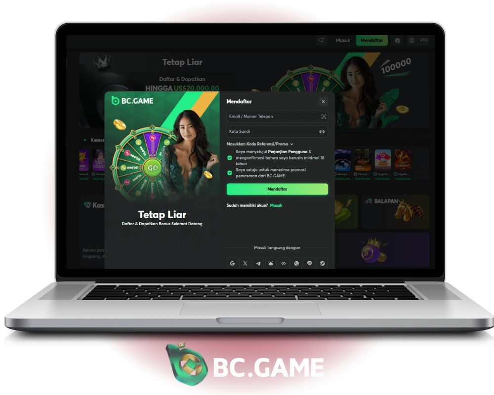 BC Game pendaftaran