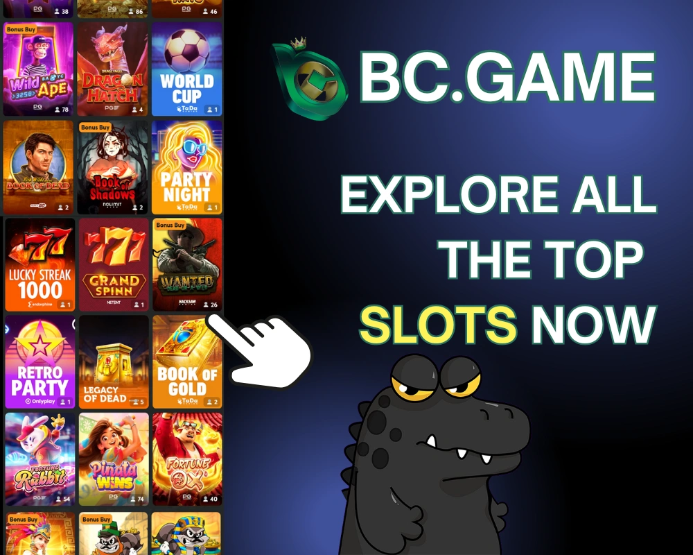 BC Gamr slots