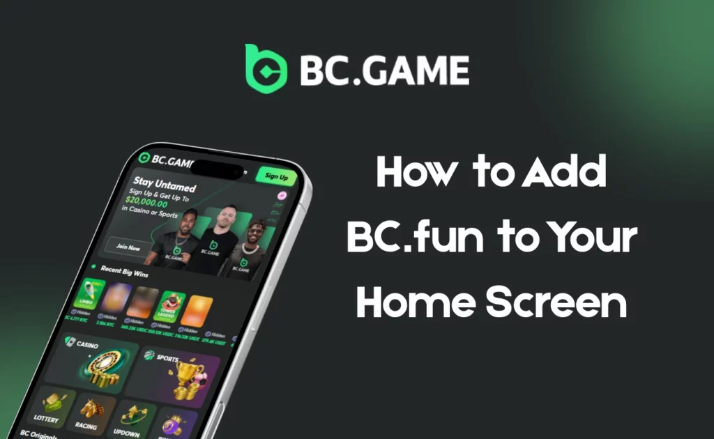 How to Add BC.fun to Your Home Screen