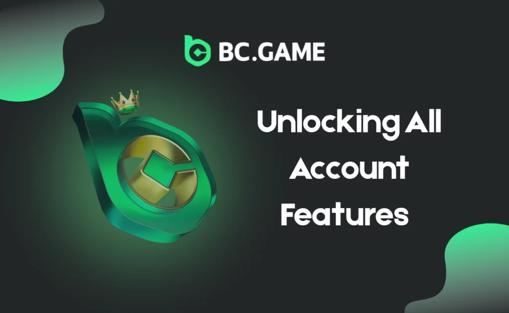 Unlocking All Account Features Post Sign-In at BC.Game